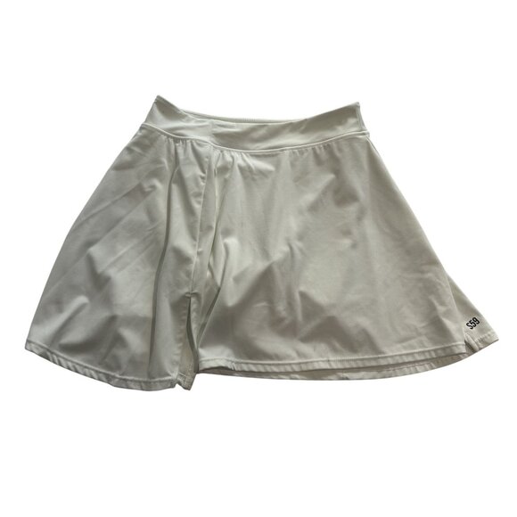 Splits59 Venus High Waist Rigor Skort in White - Picture 1 of 4